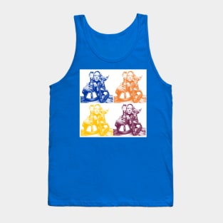 Joel and the Bots 4-panel Tank Top